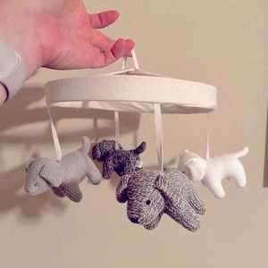 Pottery Barn Kids Knit Dog Mobile
